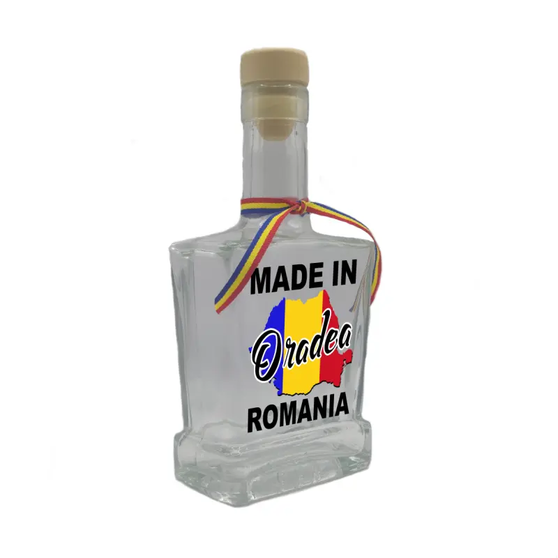 Made in oradea romania, sticla cu mesaj plata, 250 ml, model divgs179 06 04